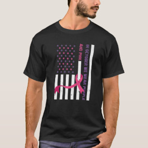 In October We Wear Purple and Pink Domestic Violen T-Shirt