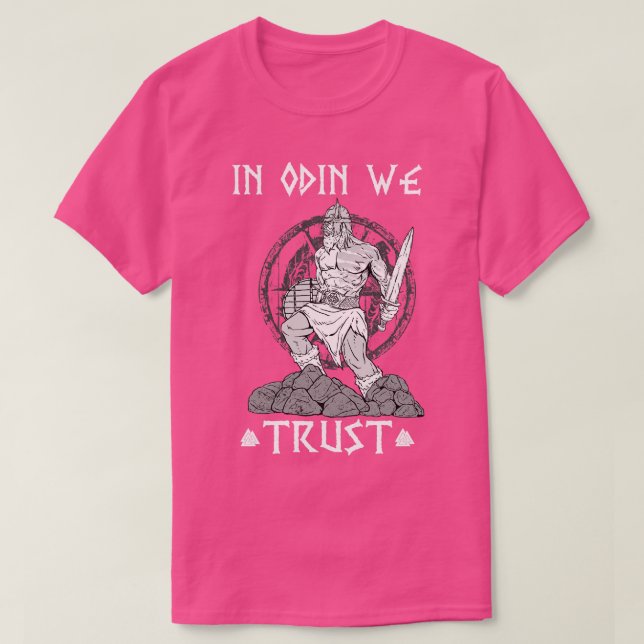 In Odin we Trust Valhalla 12 T-Shirt (Design Front)