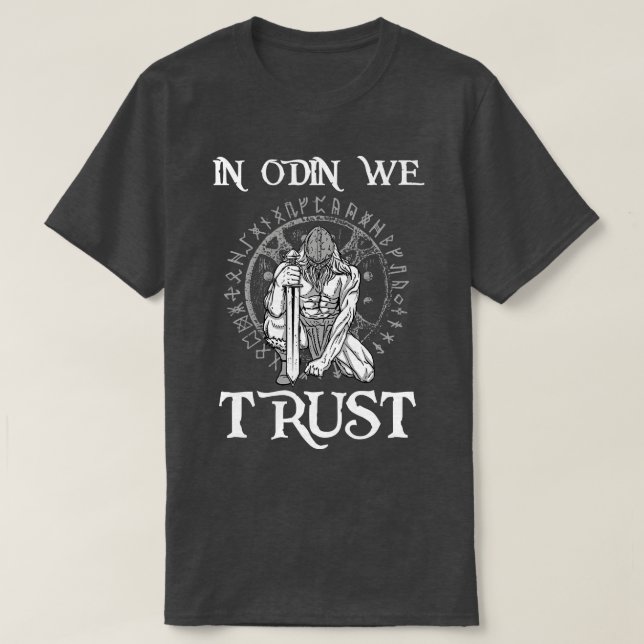In Odin we Trust Valhalla 13 T-Shirt (Design Front)