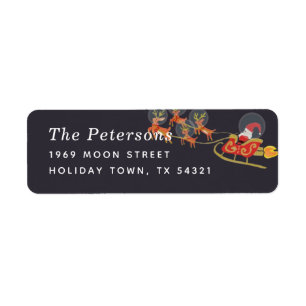 In Orbit Christmas Return Address