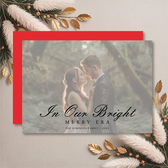 In Our Bright Merry Era Cosy Winter Couple Card (Creator Uploaded)