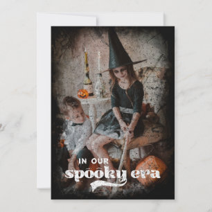In Our Spooky Era Family Halloween Holiday Card