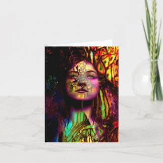 in pieces card