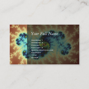 In Playcast - Fractal Art Business Card