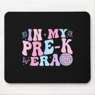 In Pre K Era Groovy Back To School First Day Mouse Pad