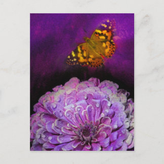 In Purple Postcard