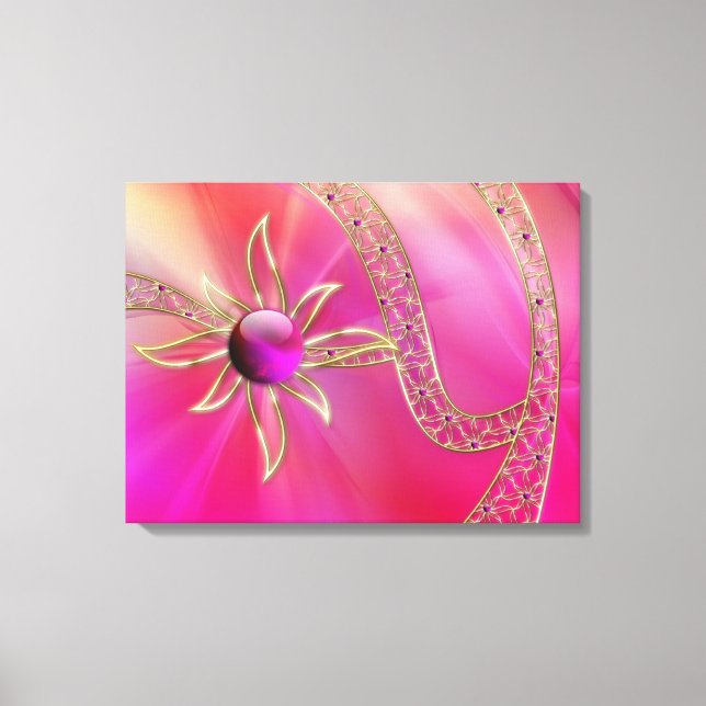 In Radiant Splendour Canvas Print (Front)