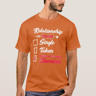 IN relationship with fictional character anime gif T-Shirt