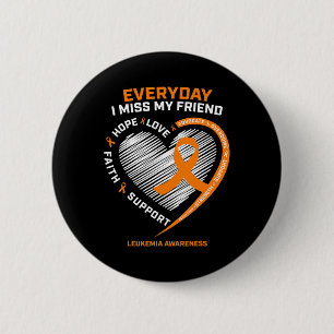 In Remembrance Loving Memory Of My Friend Leukaemi 6 Cm Round Badge