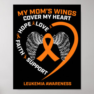 In Remembrance Mum Loving Memory Mother Leukaemia Poster