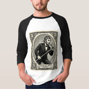 In Rock We Trust 5 Rocks Lincoln Singer T-Shirt
