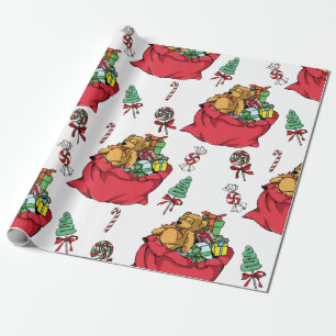 In Santa's Sack Wrapping Paper