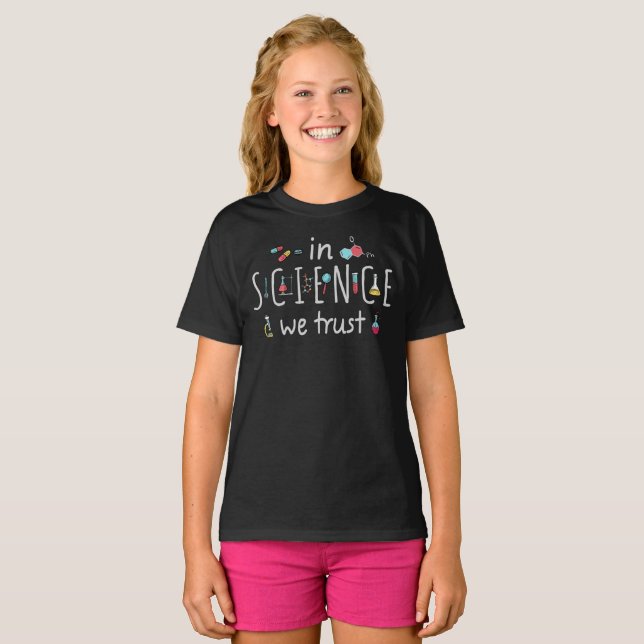 In Science we trust T-Shirt (Front Full)