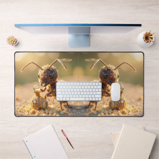In Search of Blossom Gold.4 Desk Mat