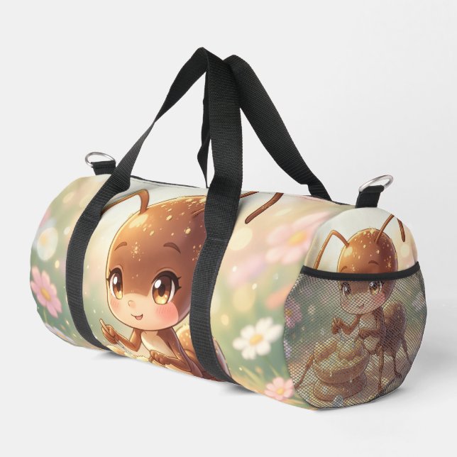 In Search of Blossom Gold.9 Duffle Bag (Right Corner)