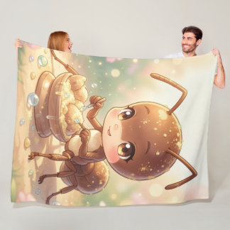 In Search of Blossom Gold.9 Fleece Blanket