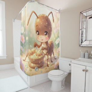 In Search of Blossom Gold.9 Shower Curtain