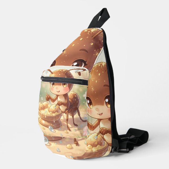 In Search of Blossom Gold.9 Sling Bag (Right Corner)