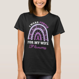 In September I Wear Purple For My Wife Itp Awarene T-Shirt