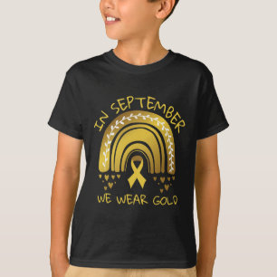 In September We Wear - Childhood Cancer Awareness T-Shirt