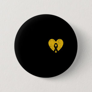 In September We Wear Gold Childhood Cancer Awarene 6 Cm Round Badge