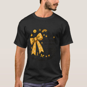 In September We Wear Gold Childhood Cancer Awarene T-Shirt