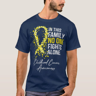 In September We Wear Gold Childhood Cancer Awarene T-Shirt