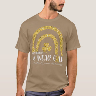 In September We Wear Gold-Rainbow Twinkle Childhoo T-Shirt