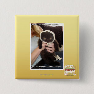 In Several Dumpsters 15 Cm Square Badge