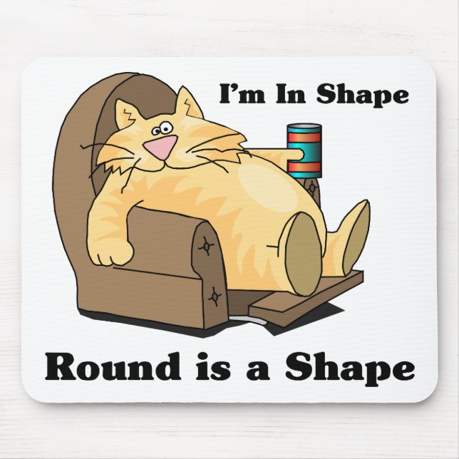In Shape Mouse Pad (Front)