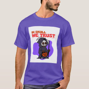 In Skull We Trust Halloween men's T-Shirt