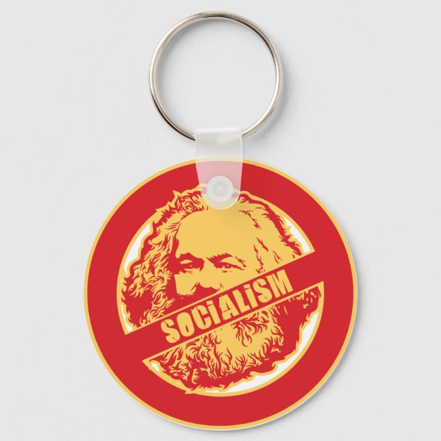 In Socialism Key Ring (Front)