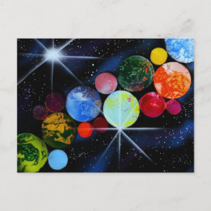 In Space Postcard
