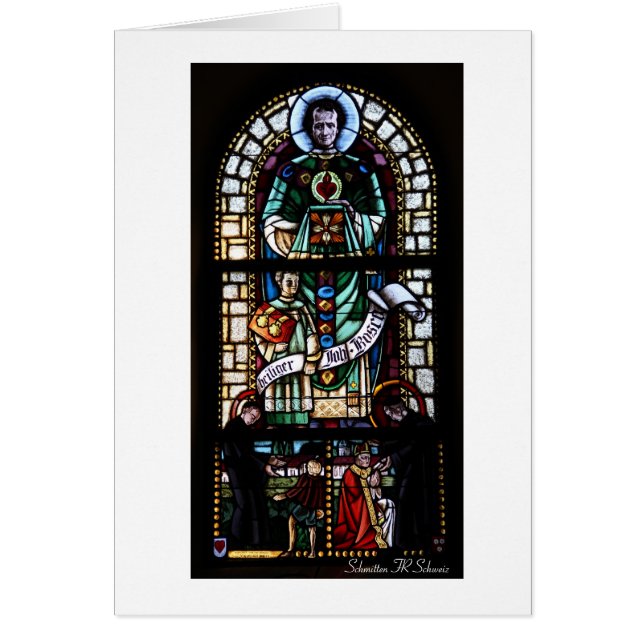 In Stiller Trauer Karte (Front)