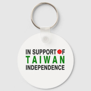 In Support of Taiwan Independence Key Ring