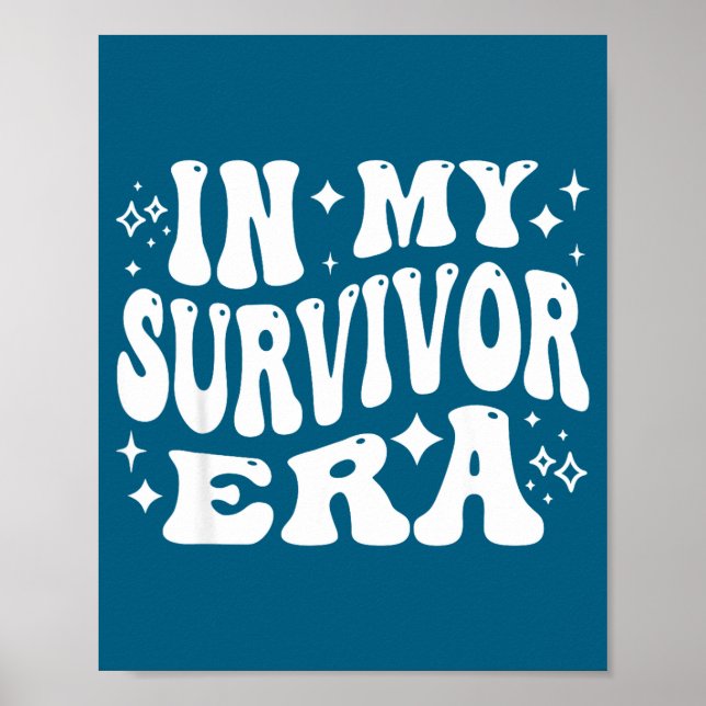 In Survivor Era Strong Warrior Courageous Poster (Front)