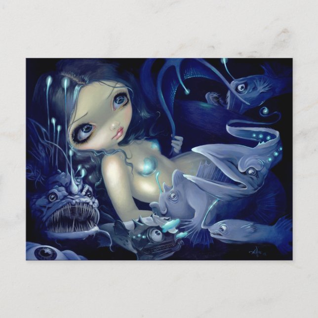 "In the Abyss" Postcard (Front)