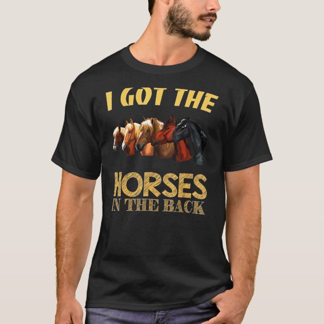 In The Back Horse T-Shirt (Front)