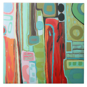 In the Bag 6 x 6 Ceramic Tile