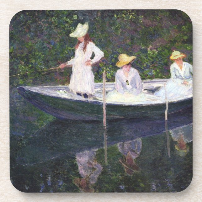 In the Bark - Claude Monet - 1887 Coaster (Front)