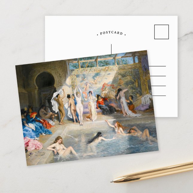In the Baths | A. L. Prévost Postcard (Creator Uploaded)