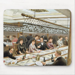 In the Bay, Dinner Time - A Western Ocean Swell, f Mouse Pad