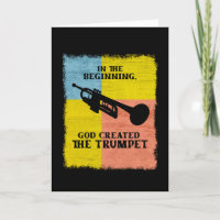 In The Beginning God Created The Trumpet