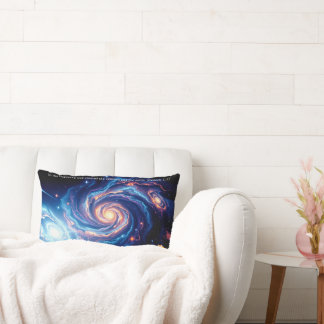 In the Beginning, God & Creation Verse Lumbar Cushion