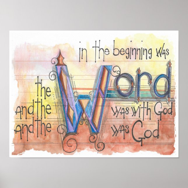 In The Beginning Poster (Front)