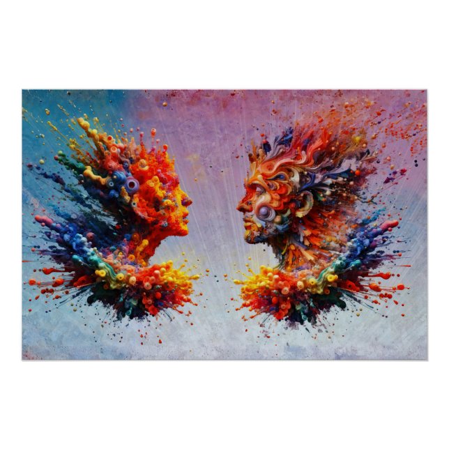 In the Beginning... Poster (Front)