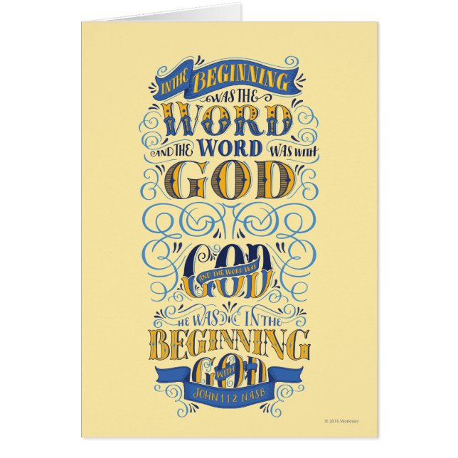 In the Beginning Was the Word (Front)