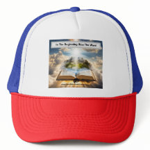 In The Beginning Was The Word Ball Cap