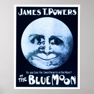 In The Blue Moon Theatre Poster