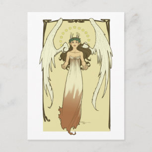 In The Circle of the Angel's Light Postcard